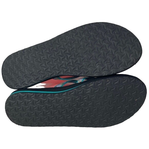 Teva Mush Women's Size 11 Turquoise Blue S/N 6840B Cross Strap Sandals - Picture 8 of 10